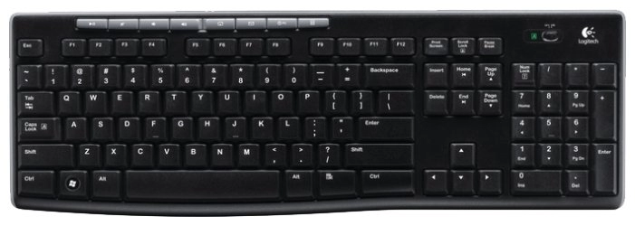 Беспроводной комплект клавиатура+мышь Logitech MK270 Desktop Combo (920-004518)-0