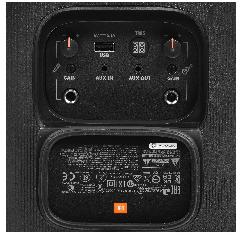 Портативная акустическая система JBL PARTYBOX 110 <BLACK>-4