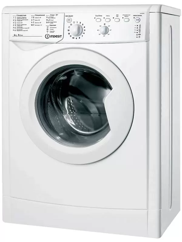 Стиральная машина Indesit IWUB 4085 (CIS) (32,3 см / 4кг / 800об / Eco Time / A)