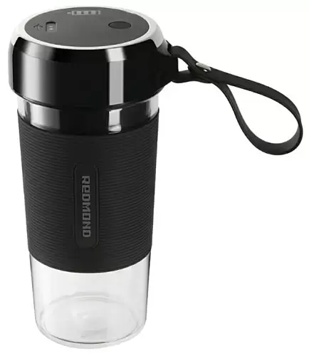 Блендер портативный Redmond RSB-3460 черный (50Вт / скоростей 1/ 350мл / 1600мАч)-0