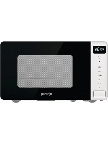 Микроволновая печь Gorenje MO20S4W (Superior / 20 л, 800 Вт, переключатели сенсор, дисплей, белый/черный)-0