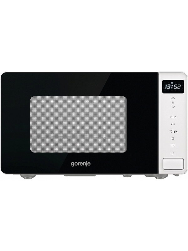 Микроволновая печь Gorenje MO20S4W (Superior / 20 л, 800 Вт, переключатели сенсор, дисплей, белый/черный)