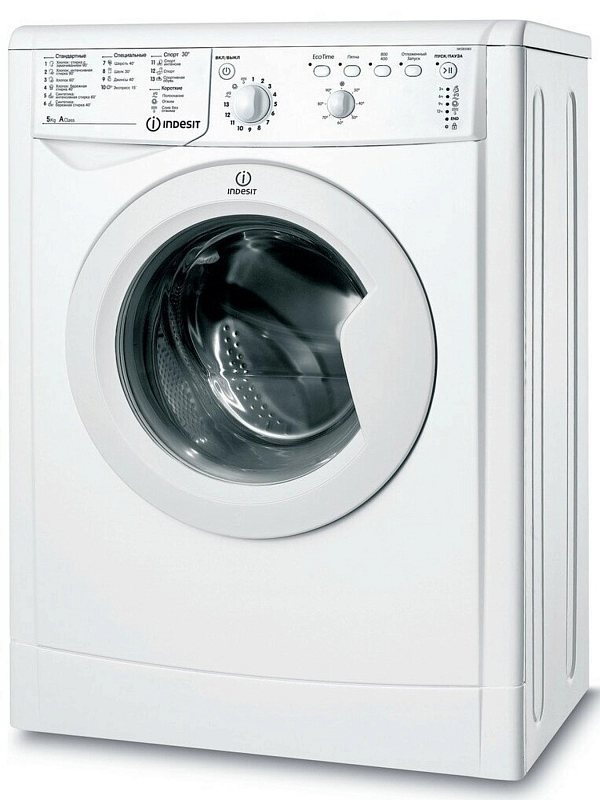 Стиральная машина Indesit IWSB 5085 (CIS) (42 см / 5кг / 800об / Eco Time / A)