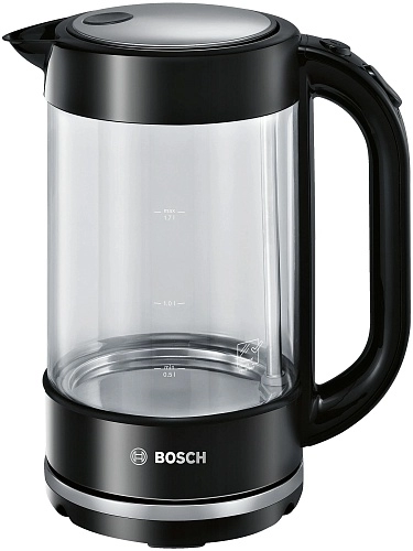 Чайник Bosch TWK70B03 (2400Вт / 1,7л / стекло / черный)-0