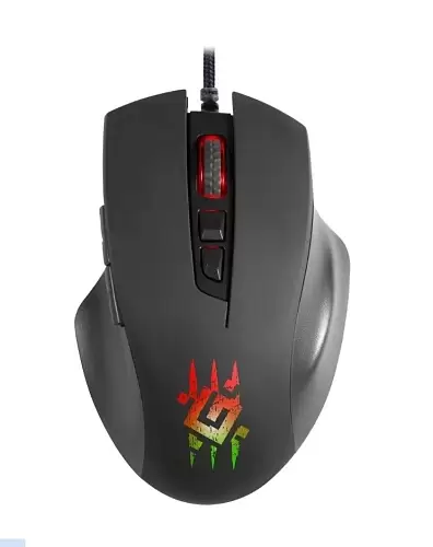 Проводная мышь Defender WOLVERINE GM-700L (52700)  12800 dpi, черный-0
