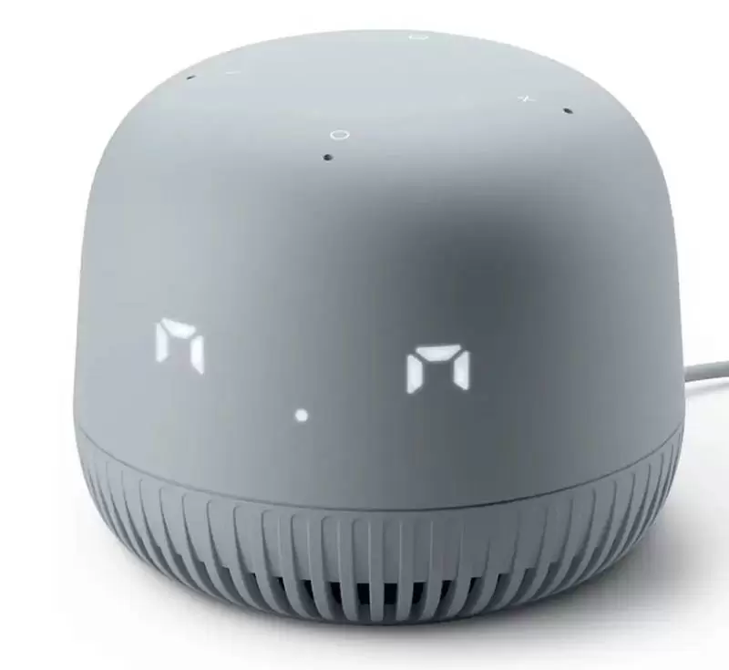 Умная колонка VK Капсула Нео с голосовым помощником Маруся, серая