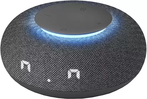 Умная колонка VK Капсула Мини с голосовым помощником Маруся, темно-серая-0