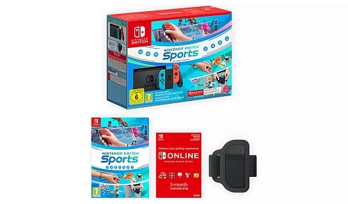 Игровая приставка Nintendo Switch v2 + Nintendo Switch Sports-0