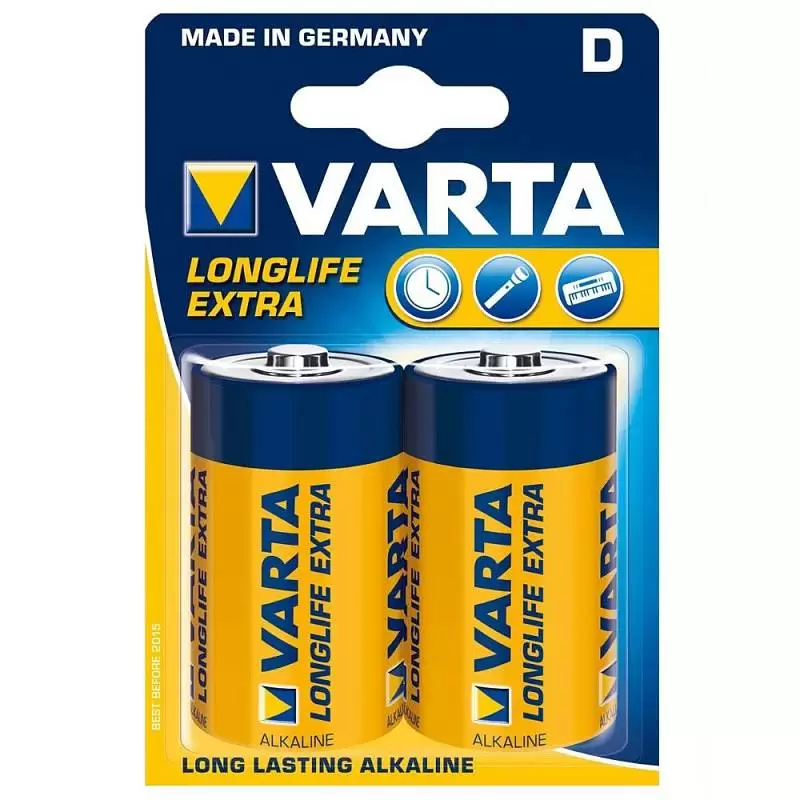 Батарейки BL2 Varta LR20 4120 (BL-2)
