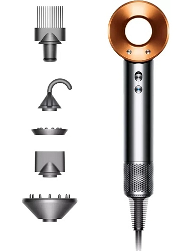 Фен Dyson Supersonic HD07, никель/медь EU-0