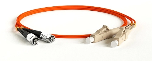 Патч-корд волоконно-оптический duplex Hyperline FC-50-FC-LC-PC-2M MM 50/125, FC-LC, duplex, LSZH, 2 м-0