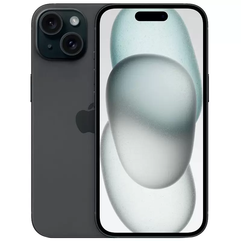 Смартфон Apple iPhone 15 128 ГБ, черный