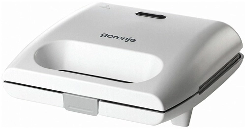 Сэндвичница Gorenje SM701GCW (700 Вт/ антипригарное покрытие / белый)-0