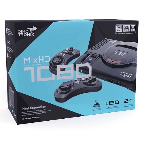 Игровая приставка Dinotronix MixHD 1080 + 450 игр -0