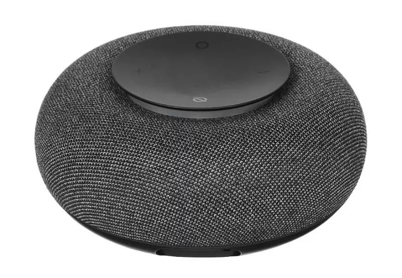 Умная колонка VK Капсула Мини с голосовым помощником Маруся, темно-серая-4