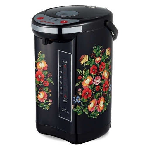 Термопот Sakura SA-316BF (750 Вт / 6 л)-0