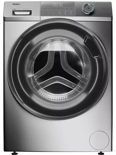 Стиральная машина Haier HW70-BP12959BS (44,4 см / 7кг / 1200об / пар / Smart Dual Spray / Invertor / A+++ / Серебро)-0