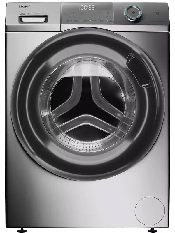 Стиральная машина Haier HW70-BP12959BS (44,4 см / 7кг / 1200об / пар / Smart Dual Spray / Invertor / A+++ / Серебро)