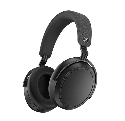 Наушники Sennheiser MOMENTUM 4 Wireless (Bluetooth 5.2, SBC, AAC, AptX, AptX Adaptive, 60 часов), чёрный-0