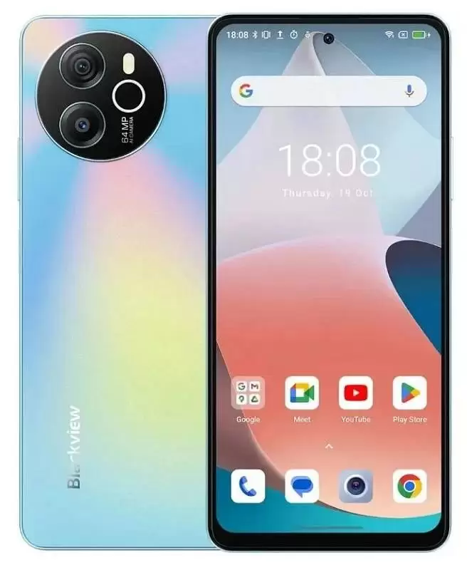 Смартфон Blackview SHARK 8 8/256,голубой-0