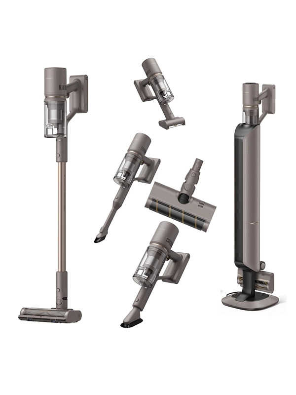 Пылесос вертикальный Dreame Z10 Station (481 Вт, контейнер 0.5 л), серый-4