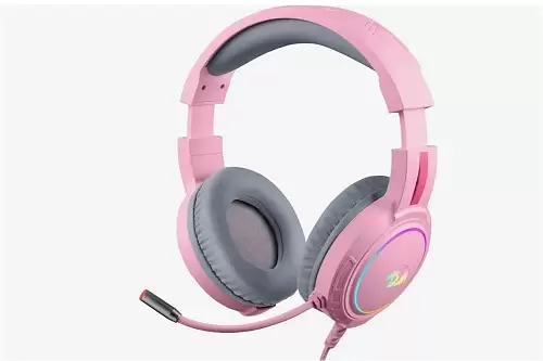 Игровая гарнитура REDRAGON MENTO RGB, розовый (71763) -0