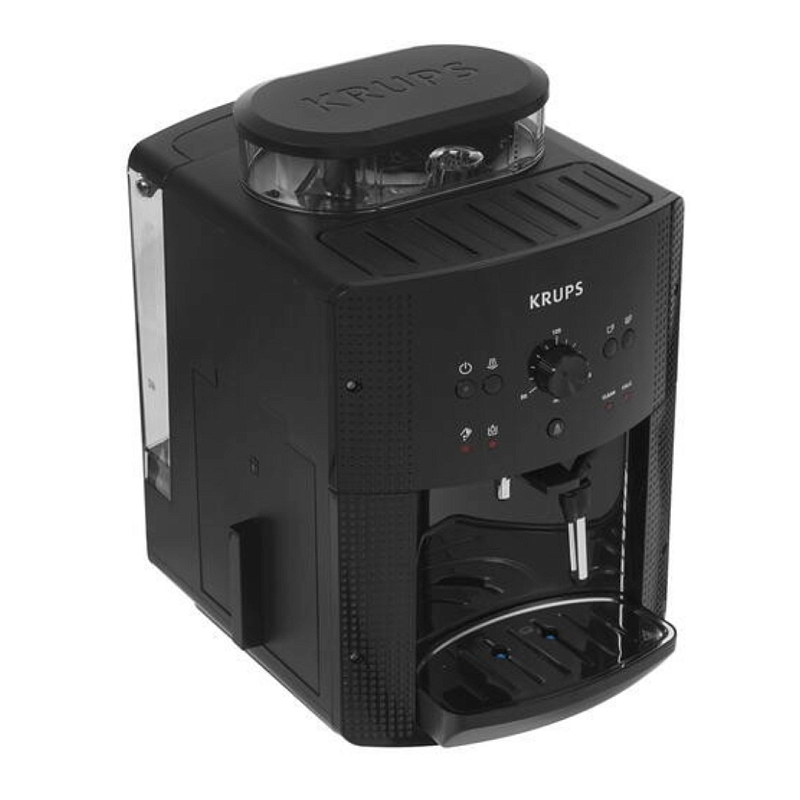 Кофемашина Krups Essential EA810870 (кофе зерновой/ 1450 Вт/ 1.7 л/ капучинатор/ 2 напитка)-1