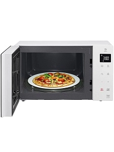 Микроволновая печь LG MS23NECBW (23 л, 1150 Вт, переключатели сенсор, белый/черный, EasyClean, Smart Inverter)-7