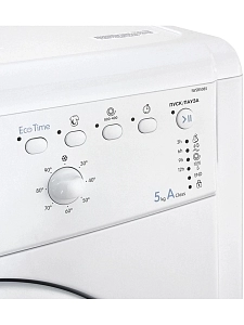 Стиральная машина Indesit IWSB 5085 (CIS) (42 см / 5кг / 800об / Eco Time / A)-3