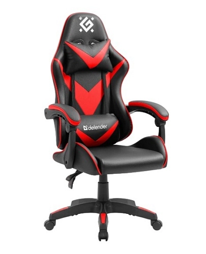 Игровое кресло Defender xCom, Черный/Красный-0