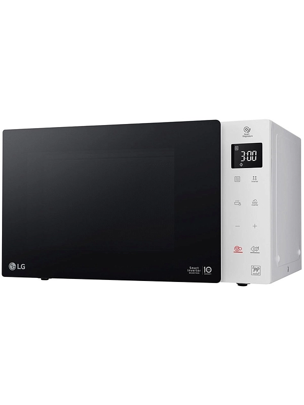 Микроволновая печь LG MS23NECBW (23 л, 1150 Вт, переключатели сенсор, белый/черный, EasyClean, Smart Inverter)-1