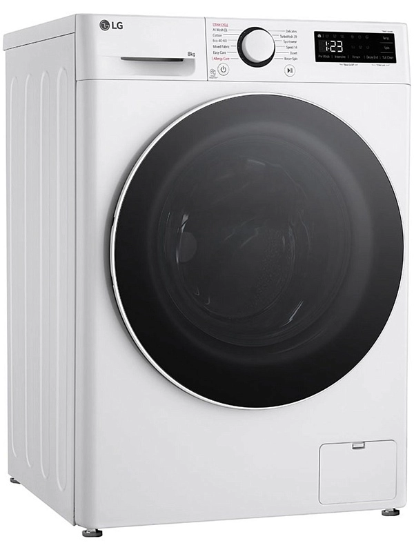 Стиральная машина LG F2WR508S0W (47.5см / 8кг / 1200об / пар / AI DD™ / Steam™ / TurboWash 360˚ / А+++)-0