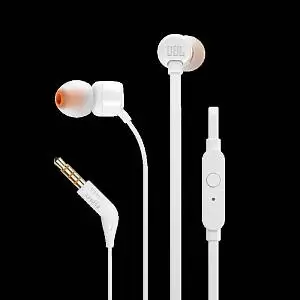 Наушники с микрофоном JBL T110 White-1