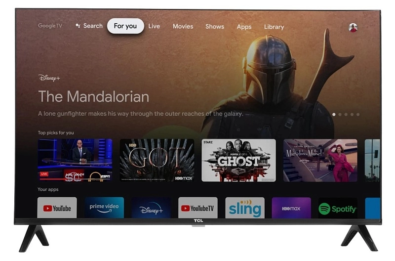 Телевизор TCL 32S5400A Full HD Google TV-0