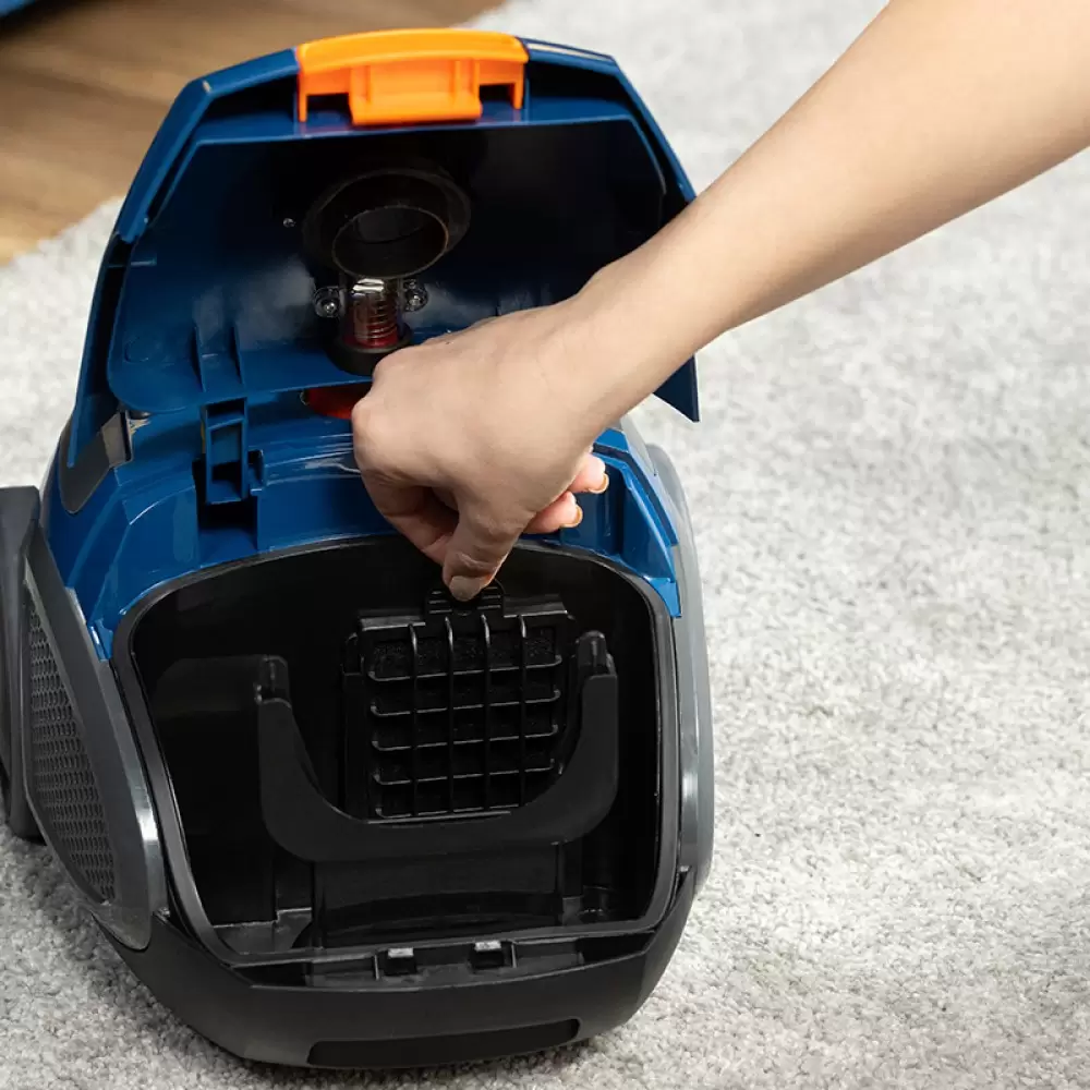 Пылесос Zelmer ZVC241P (800Вт, мешок 2л, синий)-0