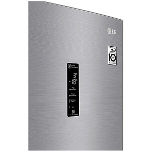 Холодильник LG GBB71PZDMN (Объем - 341 л / Высота - 186см / A+ / Серебристый / NoFrost / Smart Inverter™ / LG SmartThinQ™ / Wi-Fi)-5
