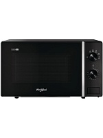 Микроволновая печь Whirlpool MWP 101 B (20 л, 700 Вт, переключатели поворотный механизм, черный)  Чёрный Микроволновая печь Whirlpool MWP 101 B (20 л, 700 Вт, переключатели поворотный механизм, черный) Чёрный