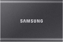 Жесткий диск SSD ext 1000Gb Samsung T7 Grey USB 3.2 Type-C R1050/W1000 Mb/s MU-PC1T0T/WW