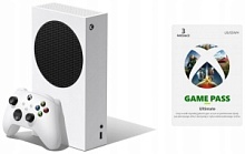 Игровая консоль Microsoft Xbox Series S 512 ГБ + 3 месяца подписки GamePass (RRS-00153)