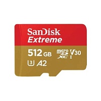Память micro Secure Digital Card 512Gb class10 SanDisk 190MB/s [SDSQXAV-512G-GN6MN]