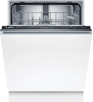 Машина посудомоечная встраиваемая 60 см Bosch SMV25AX06E (Serie2 / 12 комплектов / 2 полки / расход воды - 9,5 л / InfoLight / А)