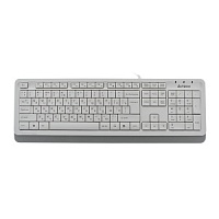 Клавиатура A4Tech Fstyler FK10, русские буквы белые,  1.5м., белый