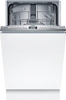 Машина посудомоечная встраиваемая 45 см Bosch SPV4HKX10E (Serie4 / 10 комплектов / 2 полки / расход воды - 8,5 л / InfoLight / Home Connect / А+)